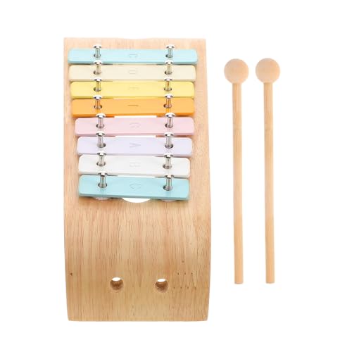 Vaguelly Musikinstrumente Für Kleinkinder Montessori Glockenspiel Kinder Xylophon Lernspielzeug Aus Aluminium Holz von Vaguelly