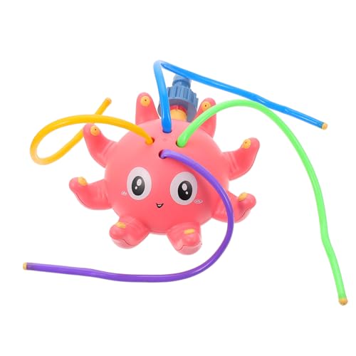 Vaguelly Octopus Badespielzeug Walspielzeug Spielzeug Für Kinder Mädchen Spielzeug Kinder Spielen Wasserspielzeug Tragbare Badewanne Für Kinder Liebenswert Kinderzubehör Rot Abs von Vaguelly