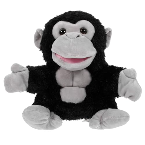 Vaguelly Orang Utan Handpuppenspielzeug Kreatives Puppenspielzeug Handpuppe Für Kinder Handpuppen Für Babys Tierhandpuppe Plüschhandpuppen Kinderhandpuppe Puppen Für Kleinkinder 1–3 von Vaguelly