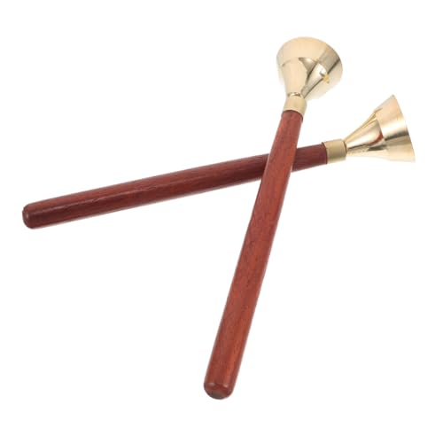 Vaguelly Orff Musikinstrumenten Set Schlagglocken Handglocke Mit Griff Musikglocken Für Kleinkinder Mini Handglocke Percussion Handglocken Schlaginstrumente Braun Metall Vaguelly Orff Musikinstrumenten Set Schlagglocken Handglocke Mit Griff Musikglocken Für Kleinkinder Mini Handglocke Percussion Handglocken Schlaginstrumente Braun Metall von Vaguelly