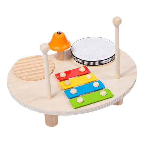 Vaguelly Percussion Multifunktionales Xylophon und Schlagzeug Set für Frühe Musikalische Bildung Geeignet für Jungen und Mädchen Inspiriert Kreativität und Fantasie Vaguelly Percussion Multifunktionales Xylophon und Schlagzeug Set für Frühe Musikalische Bildung Geeignet für Jungen und Mädchen Inspiriert Kreativität und Fantasie von Vaguelly
