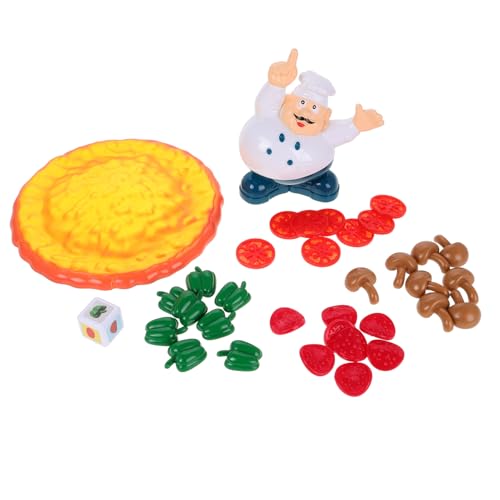 Vaguelly Pizza-Topple-Spiel Tisch-Balance-Pizza-Spielzeug Poppas-Pizza-Stapel Für 2–4 Spieler Spaß Für Familie Und Freunde von Vaguelly