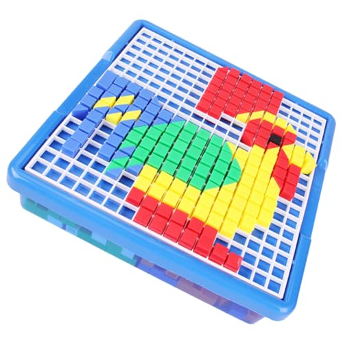 Vaguelly Plastik Puzzle Frühes Pädagogisches Lernspielzeug Farbenfrohes Kreatives Steckpuzzle für Vorstellungskraft und Farberkennung Sicher und Langlebig Vaguelly Plastik Puzzle Frühes Pädagogisches Lernspielzeug Farbenfrohes Kreatives Steckpuzzle für Vorstellungskraft und Farberkennung Sicher und Langlebig von Vaguelly