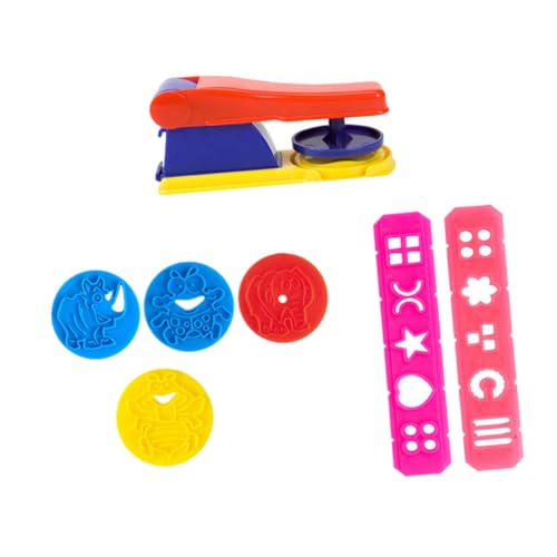 Vaguelly Plastilinspielzeug Set Lustiges DIY Knetspielzeug Für Handgemachtes Kunsthandwerk Kreatives Für Stundenlangen Spaß Mit Knete Und Knetmaschine von Vaguelly