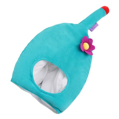 Vaguelly Plüsch Cocktail Flaschenhut Weiches Party Accessoire Cartoon Kopfstück für Halloween Geburtstag Cosplay Weihnachtsfeier Bühnenauftritte Blau Vaguelly Plüsch Cocktail Flaschenhut Weiches Party Accessoire Cartoon Kopfstück für Halloween Geburtstag Cosplay Weihnachtsfeier Bühnenauftritte Blau von Vaguelly