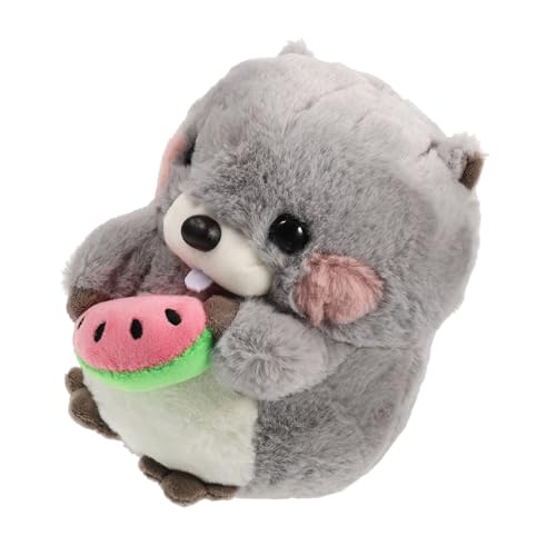 Vaguelly Plüsch Nager Kuscheltier Graues Plüschkissen Süßes Stofftier für Mädchen Geschenk Weiches Anschmiegsames Tier Kuscheltier zum Umarmen und Dekorieren Vaguelly Plüsch Nager Kuscheltier Graues Plüschkissen Süßes Stofftier für Mädchen Geschenk Weiches Anschmiegsames Tier Kuscheltier zum Umarmen und Dekorieren von Vaguelly