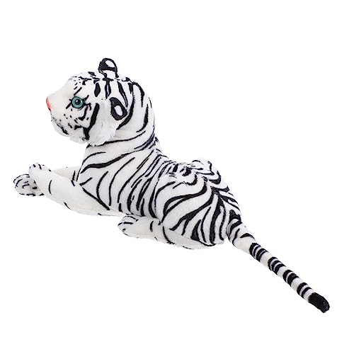 Vaguelly Plüsch-Tiger-Puppe Kuscheltier Cute Pillow Großes Kuscheltier geschenkten Weihnachten Geburtstagsgeschenke Kissen umarmen großes umarmendes Kissenspielzeug PP Baumwolle von Vaguelly