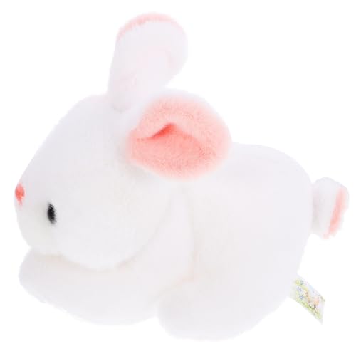 Vaguelly Plüschhase Kuscheltier für Soft Toy geschenketueten kindergeschenk Kaninchenplüschspielzeug Kaninchen PP Baumwolle Weiß von Vaguelly