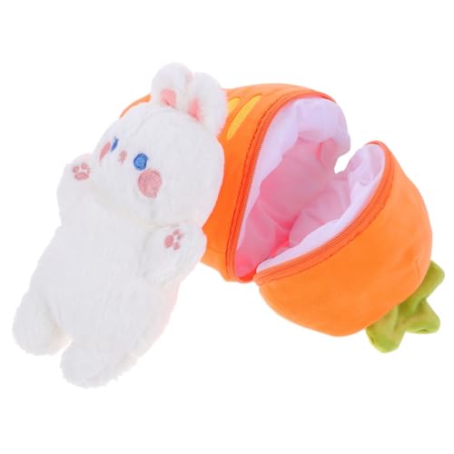 Vaguelly Plüschtier Bunny kanninchen kinderf Jakobsweg Kawaii Stofftier Kuscheltier Plüsch Kuscheltier für Mädchen ausgestopfte kaninchentiere Kuscheltiere PP Baumwolle von Vaguelly