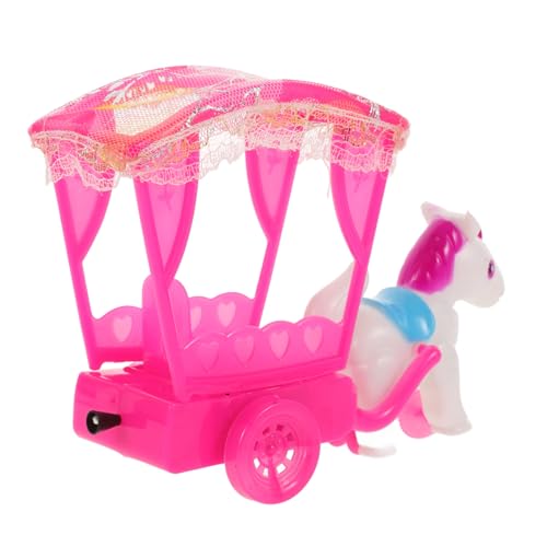 Vaguelly Ponyspielzeug Modellauto -Partygeschenke Spielzeug für Kinder Geburtstagsgeschenk für Kinder Spielzeug Wagen Spielzeug Cartoon-Push-Auto Auto Spielzeug Plastik von Vaguelly