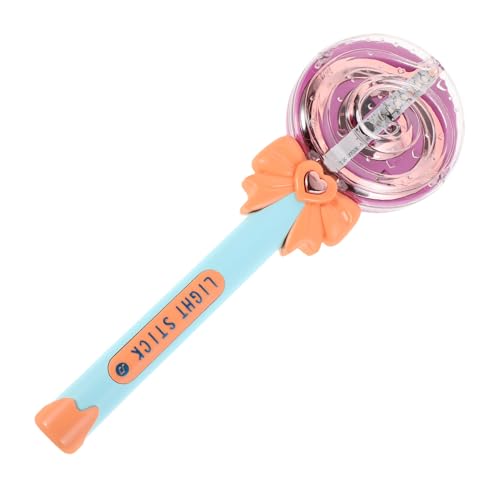 Vaguelly Prinzessin Wand Light Up Toy Glow Lollipop Stick Leuchte Zauberstab Mit Lustigen Musik Und Leuchtenden Lichtern Für Interaktive Spiel Und Partybeutelfüller Batterie Nicht von Vaguelly