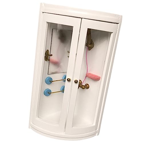 Vaguelly Puppenhaus Badezimmer Miniatur Klein Häuser Bausatz Erstellen Für Mini-Badezimmer-Modell Hausdekor Mini-badezimmerfiguren Badezimmermodell Mini Möbel Weiß Birke Vaguelly Puppenhaus Badezimmer Miniatur Klein Häuser Bausatz Erstellen Für Mini-Badezimmer-Modell Hausdekor Mini-badezimmerfiguren Badezimmermodell Mini Möbel Weiß Birke von Vaguelly