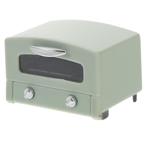 Vaguelly Puppenhausofen küchen geräte küchengeräte Miniature Kitchen Gadget kindercroks Mikro-Küchenspielzeug simuliertes Küchenspielzeug Mikro-Szene-Spielzeug Mini-Zimmerofen Plastik Green von Vaguelly