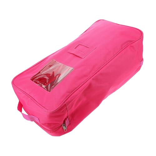 Vaguelly Puppentasche Tragetasche Für Puppenkleidung Aufbewahrungstasche Für Spielzeug Puppenzubehör Spielzeugtasche Puppenversorgung Spielzeug Aufbewahrungstasche Stoff Rosa von Vaguelly