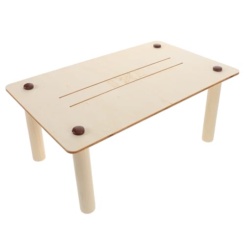 Vaguelly Holz-Puppen-kampftisch für Kreative Spiele wasserdichte Plattform mit Leiter für Hamster Meerschweinchen und Kleintiere Fördert Soziale Interaktion und Hand-Augen-koordination Vaguelly Holz-Puppen-kampftisch für Kreative Spiele wasserdichte Plattform mit Leiter für Hamster Meerschweinchen und Kleintiere Fördert Soziale Interaktion und Hand-Augen-koordination von Vaguelly