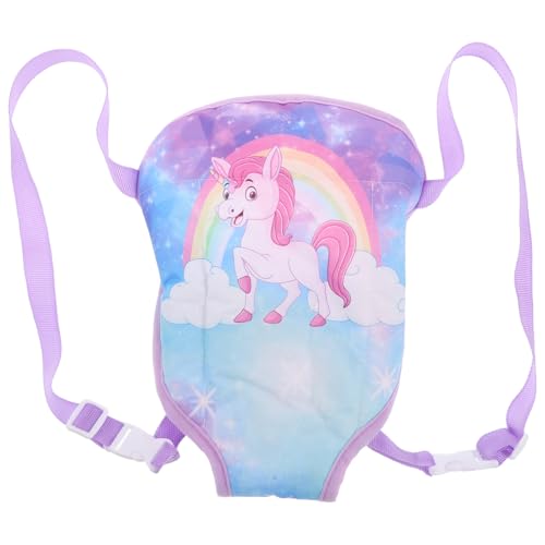 Vaguelly Puppenträger Mädchenpuppen Reflektierender Hase Sling-Anzug-Puppen Retro-Hase ablauf Abdeckung badewanne Bausatz Puppentrage Zoll Puppen -Babytrage Babydoll-Zubehör Stoff von Vaguelly