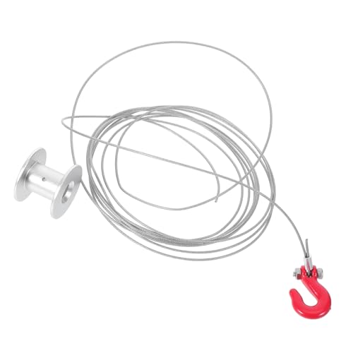 Vaguelly Rc Winch Spool Metall Abschleppseil mit Haken für Rc Crawler Auto Innenliegende Winde für Realistische Kletterfunktion Einfache Montage Vielseitig Kompatibel Professionelles Vaguelly Rc Winch Spool Metall Abschleppseil mit Haken für Rc Crawler Auto Innenliegende Winde für Realistische Kletterfunktion Einfache Montage Vielseitig Kompatibel Professionelles von Vaguelly