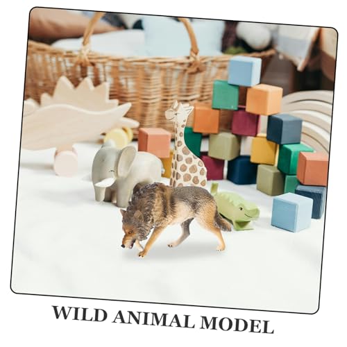 Vaguelly Realistische Wolf Figur Lernspielzeug Wildtier Modell Dekor Sammelfigur Geschenk Vaguelly Realistische Wolf Figur Lernspielzeug Wildtier Modell Dekor Sammelfigur Geschenk von Vaguelly