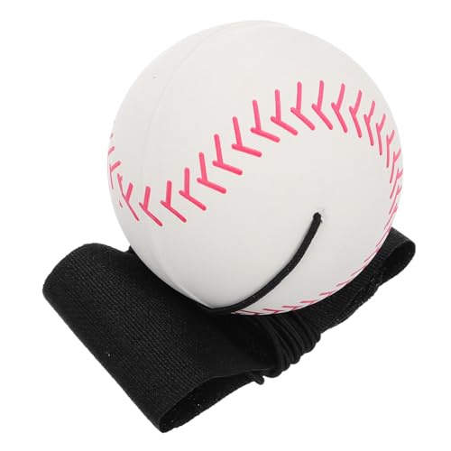 Vaguelly Rebound Ball Mit Handschlaufe Armband Baseball Handgelenk Trainingsball Armband Ball Handgelenk Übungsball Armband Rebound Ball Hüpfball von Vaguelly