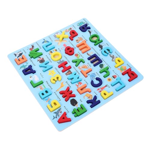 Vaguelly Russisches Puzzle Puzzlematte Russisch Lernen Russisches Alphabet Alphabet- Montessori Alphabet-Zug-Puzzle Denksportaufgaben Holz von Vaguelly