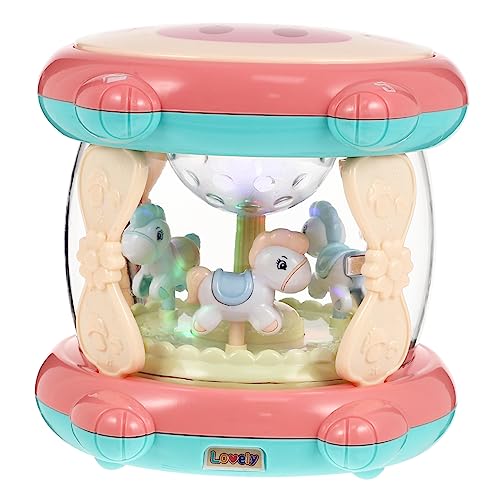 Vaguelly Schlagtrommel kinderinstrumente musikinstrumente entwicklung Music Instruments for kindergeschenke für Babys Babywippe spielmatte Abs Rosa von Vaguelly