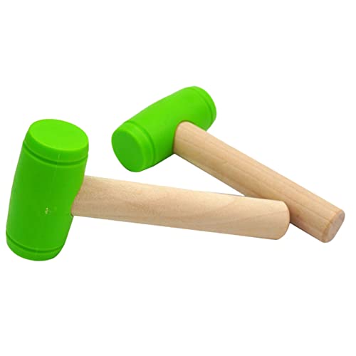 Vaguelly Simulation Holzhammer Für Kleinkinder Pretend Play Hammer Mallet Werkzeuge Set Für Ideales Für Kreative Spielstunden von Vaguelly