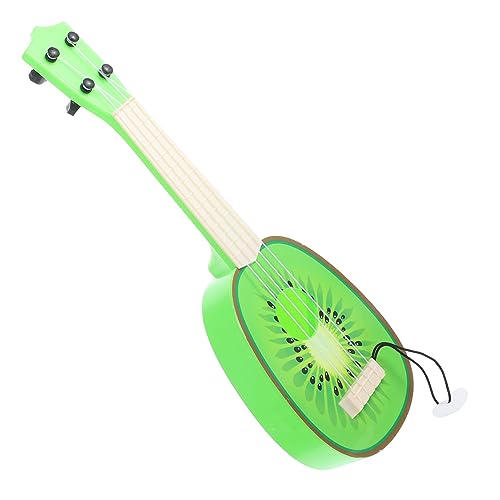 Vaguelly Simulation Ukulele Mini Gitarre Mini Ukulele Gitarre Mini Imitation Gitarre Lebensechte Ukulele Modell Party Ukulele Dekoration Party Gitarre Dekoration Kleine Gitarre Kunststoff von Vaguelly