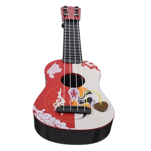 Vaguelly Simulations-Ukulele Lernspielzeug Für Kleine Gitarre -Ukulele Musikspielzeug Für -gitarrenspielzeug -e-Gitarre Musikinstrument- Abs von Vaguelly