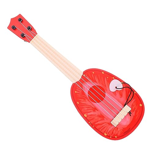 Vaguelly Simulations-Ukulele Mini-Gitarren-Requisiten Gitarrenspielzeug Aus Kunststoff Gitarreninstrumente Aus Kunststoff Mini-Ukulele- Für Frühes Lernen Gitarre Mini Plastik von Vaguelly