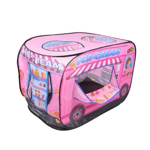 Vaguelly Spielzelt Eiswagen Design Leicht Indoor Outdoor Spielhaus Privater Rückzugsort für Mädchen Jungen Strapazierfähiges Kindgerechtes Material Einfache Montage und Kompakte Vaguelly Spielzelt Eiswagen Design Leicht Indoor Outdoor Spielhaus Privater Rückzugsort für Mädchen Jungen Strapazierfähiges Kindgerechtes Material Einfache Montage und Kompakte von Vaguelly