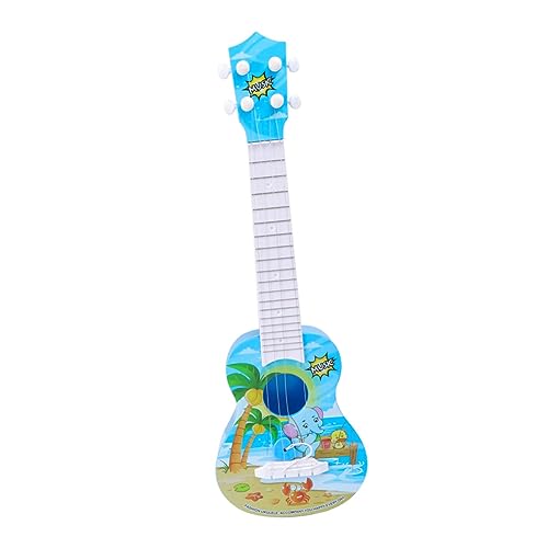 Vaguelly Spielzeug Blaue Gitarre Spielzeug Mini Instrumente Spielzeug Kinderinstrumente von Vaguelly