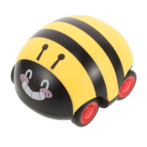 Vaguelly Spielzeugauto Auto Ladybug Pädagogisches für Autos puppenwagen Auto-Partygeschenke zurückziehen kleines für Plastik Yellow von Vaguelly