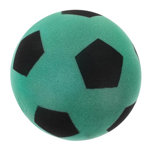 Vaguelly Stiller Fußball Leiser Fußball Drinnen Hallenfußball Für Den Heimgebrauch Indoor-fußballspielzeug Jonglierball Für Fußball Leiser Fußball Für Zu Hause Fußbälle Green Pu-Schaum von Vaguelly