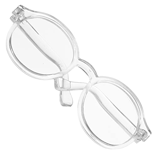 Vaguelly Brillen Stylische Puppenbrille Robustes Ankleidezubehör Für Puppen Praktische Und Dekorative Brille Für Kinderpuppen Transparente Brille 9cm Für Kreative Spielideen von Vaguelly