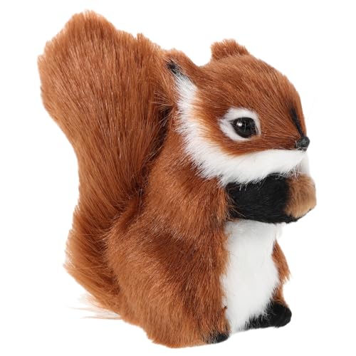 Vaguelly Lebensechte Pelzigen Eichhörnchen Plüsch Ornament Tabletop Statue Realistische Eigenschaften Für Tier Vaguelly Lebensechte Pelzigen Eichhörnchen Plüsch Ornament Tabletop Statue Realistische Eigenschaften Für Tier von Vaguelly