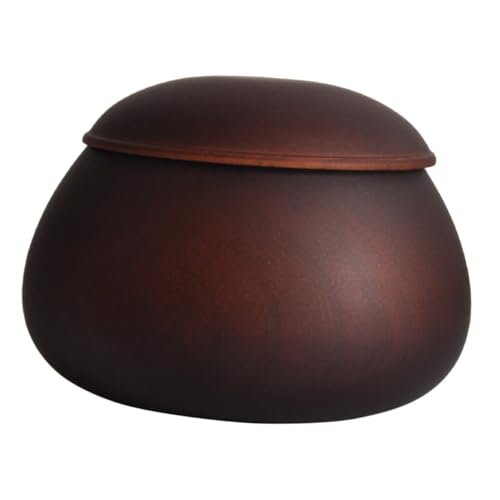 Vaguelly Stücke Jujube Wood Go Glas Schach Versorgung professionelle Go-Bowl Schachsteine Aufbewahrungsbox Langlebige Schachfiguren Aufbewahrungsbox Aufbewahrungsbehälter gehen kann Holz von Vaguelly