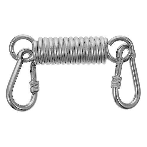 Vaguelly Teiliges Teleskop Federhaken für Hängesessel Aufhängung Belastbar Vielseitig für Schaukel Federwiege und Fitnessgeräte Rostfrei Langlebig und Praktisch Vaguelly Teiliges Teleskop Federhaken für Hängesessel Aufhängung Belastbar Vielseitig für Schaukel Federwiege und Fitnessgeräte Rostfrei Langlebig und Praktisch von Vaguelly