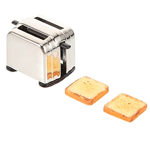 Vaguelly Toaster Doll House Accessoires Miniatur Küchenzubehör Miniatur Brothersteller Modell von Vaguelly