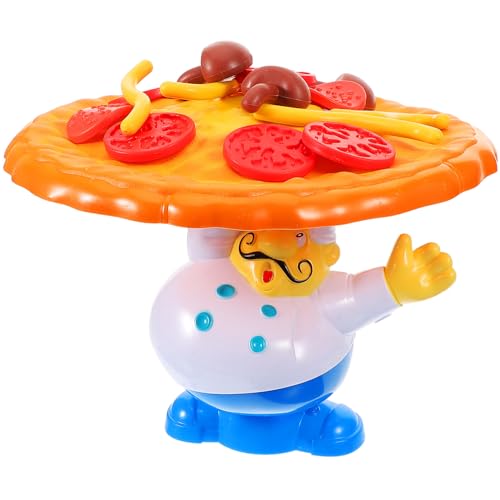 Vaguelly 1 Set Pizza-Balance-Spiel Kinder-Pizza-Partyspiel Kidcraft-Spielset Pizza-Spielzeug Kinder-Pizza-Spielset Pizza-Topple-Spiel Pizza-Aufstapelspiel Pizza-Balance-Spiel von Vaguelly