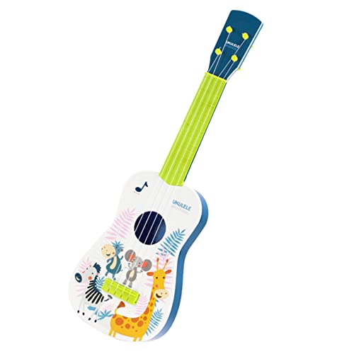 Vaguelly Gitarre Für Kinder Ukulele 40cm Imitation Gitarre Für Musikalisches Lernspielzeug Für Kleinkinder Farbenfrohes Design Perfekt Für Die Musikalische Frühförderung Musikspielzeug Für Kinder von Vaguelly