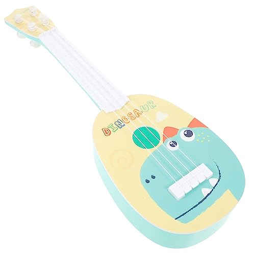 Vaguelly Ukulele Für Mädchen Gitarre Musikinstrumente, Pädagogisches Musikspielzeug Geburtstagsgeschenk Für -Ukulele Kleinkindmusikspielzeug Plastik von Vaguelly