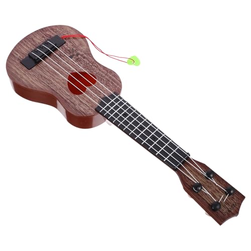 Vaguelly Ukulele Gitarre Spielzeuge Musikinstrumente Ukulelen Für Ukulelen Für Anfänger Coffee Holz von Vaguelly