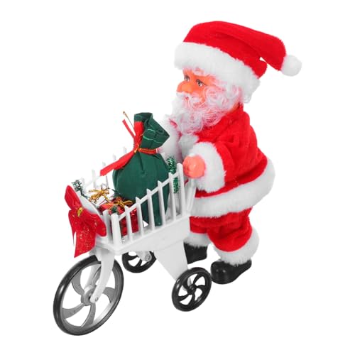 Vaguelly Weicher Weihnachtsmann mit Musik und Handlichem Einkaufswagen Interaktives Weihnachtsspielzeug für Festliche Dekoration und Familienfeiern Musikalische Weihnachtsfigur für Vaguelly Weicher Weihnachtsmann mit Musik und Handlichem Einkaufswagen Interaktives Weihnachtsspielzeug für Festliche Dekoration und Familienfeiern Musikalische Weihnachtsfigur für von Vaguelly