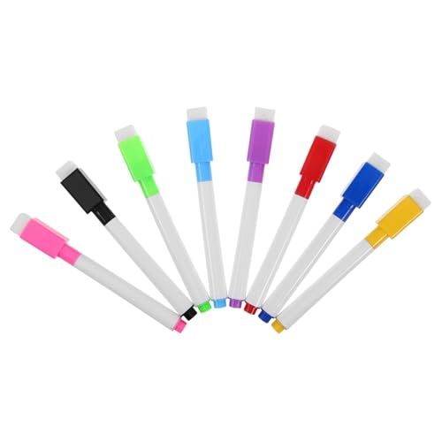 Vaguelly Whiteboard Stift Radiergummis Trocken Abwischbarer Marker Magnetischer Flüssigkreide Radiergummi Löschbare Whiteboard Marker Stifte Für Acryl Kühlschrank Magnetische von Vaguelly