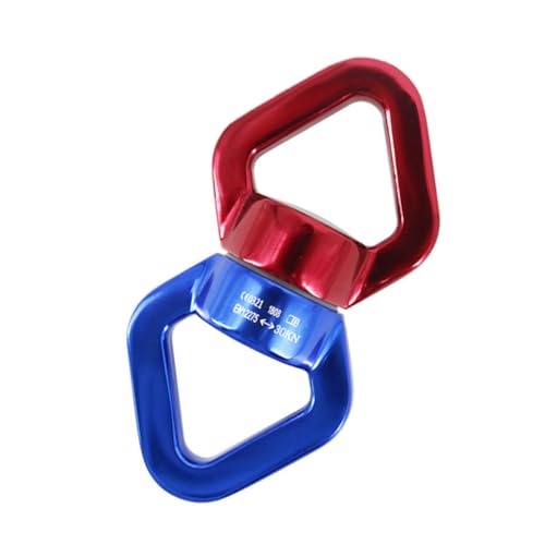 Vaguelly Yoga Universal Ring dreieckiger schaukelverbinder Yoga-zubehör triang Drehvorrichtung für Yoga s Haken Rotationsgerät Schwenkwirbel 7075 Luftfahrtaluminiummaterial von Vaguelly