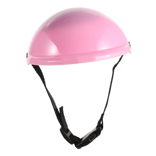 Vaguelly Zubehör Für Puppenhelme Puppengroßer Fahrradhelm Helm Für 18" Puppen 18-Zoll-puppenornament Sporthelm Für 18-Zoll-Puppen Puppe Verkleidet Helm 18-Zoll-puppenzubehör Plastik Rosa von Vaguelly