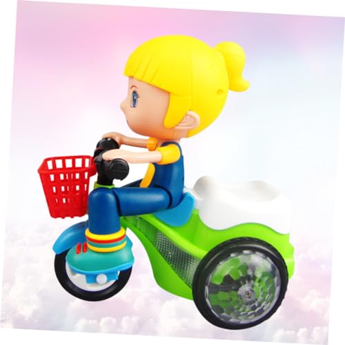 Vaguelly Kinder Dreirad Spielzeug Stunt Bike Lichter Intelligentes Design Für Mädchen Zufällige Farbe von Vaguelly