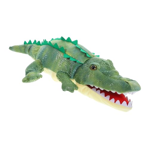 Vaguelly Krokodil Spielzeug Tierische Marionette Puppen Kinderpuppe Детские Игрушки Die Krokodile Hand Puppet Handpuppe Für Krokodil-handpuppe Handpuppe Aus Stoff Mit Tiermotiv Plüsch von Vaguelly