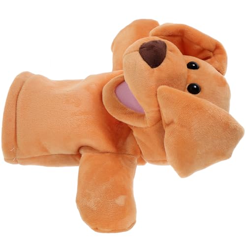 Vaguelly üsch Hund Handpuppe Für Interaktive Geschichtenerzählung Cartoon Tier Handpuppe Für Weiches Für Kreative Spiele Ideale Geschenkidee Für Kleine Tierliebhaber von Vaguelly