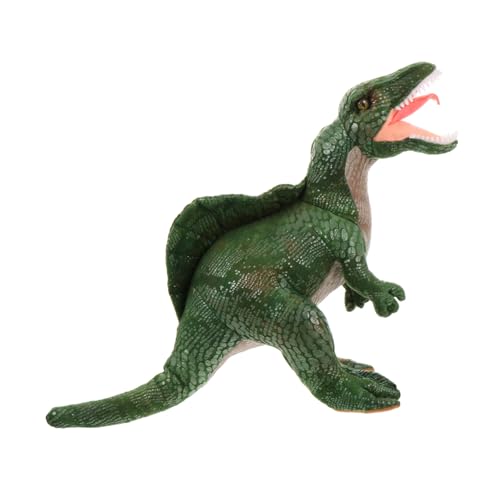 Vaguelly Krabbelnde Dinosaurierfiguren Dinosaurier Stofftier Grünes Spielzeug Für Jungen Und Mädchen von Vaguelly